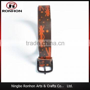 China new products handcrafted leather belt from alibaba store