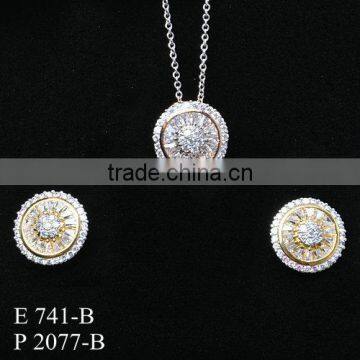 The best quality 925 Sterling Silver Jewelry Set