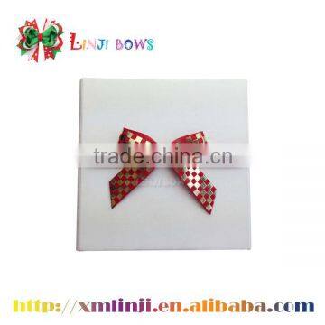 2016 Wholesale elastic ribbon bow for gift box from China supplier