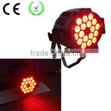18pcs x 10w RGBW 4in1 DMX led stage lights