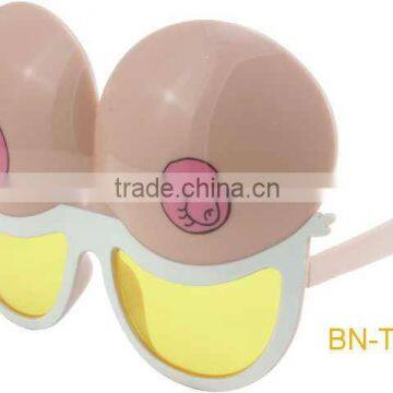 Mature Party Sunglasses, Yellow Glasses