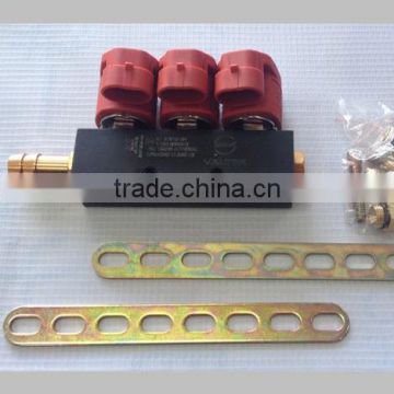 car fuel injector lpg/cng injector rail for gas conversion