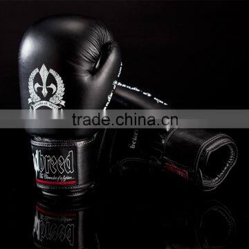 Black boxing gloves