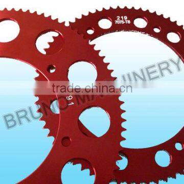 motocross aluminum alloy rear 7075 wave sprocket in China