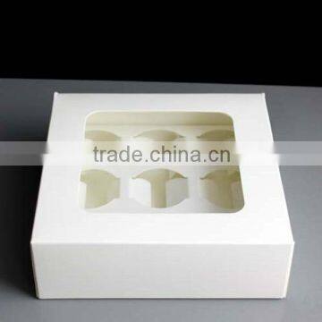 Mini Cupcake Boxes and Packaging With 9 Cavity Insert Cheap photo-3