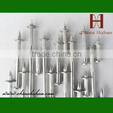 common nails iron nails Steel #55 White Galvanized Vertical Grooved Shank Shooting Nails