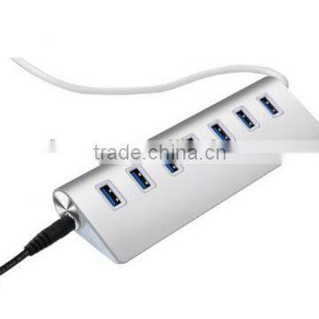 New High-Speed Aluminum 7 Ports USB 3.0 HUB for Macbook PC photo-6