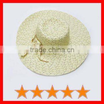 Lady beach straw hat