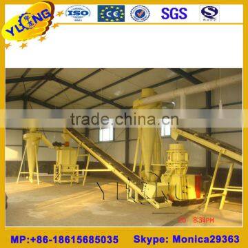 flat die straw pellets production line for sale
