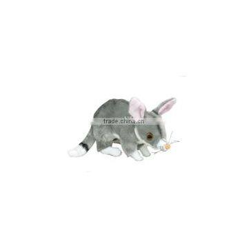 promotional custom soft plush stuffed little bilby logo beanbag embroidery imprinted bandana t-shirt bib tie ribbon animal toys