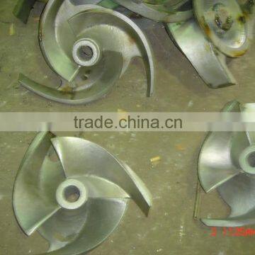 Paper Pump impeller High Cr% sand casting Process