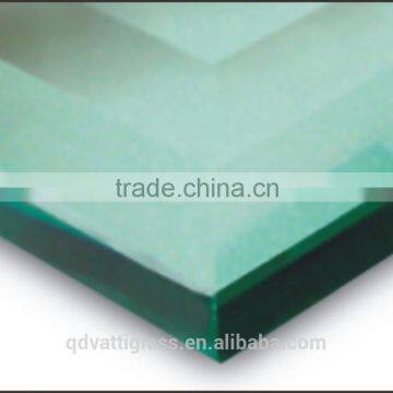 4 mm Toughened Glass Grinding Beveled Edge Long-term Supply