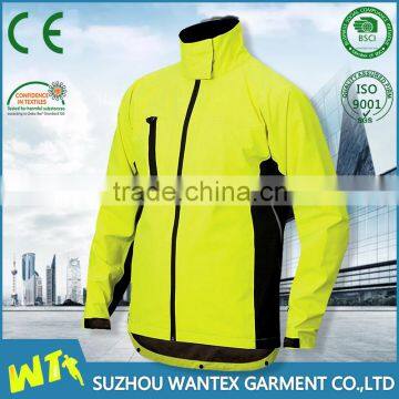 2016 latest 100%Nylon jacket high visibility motorcycle rain coat for men