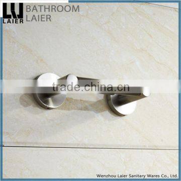 China Manufacture Multi-Purpose Zinc Alloy Brush Nicked Bathroom Sanitary Items Wall Mounted Toilet Paper Holder photo-4
