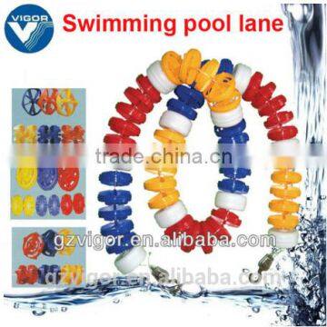 2016 Swimming pool float lane line marker manufacture/plastic swimming pools line