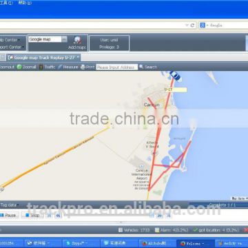 Trackpro on hot-sale gps vehicle tracking software TS20