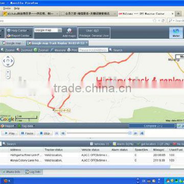 Professional oil tracking gps software with remote control gps vehicke tracking sever software