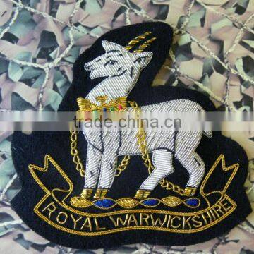 Blazer Hand Embroidered Badges, Crests, Insignia