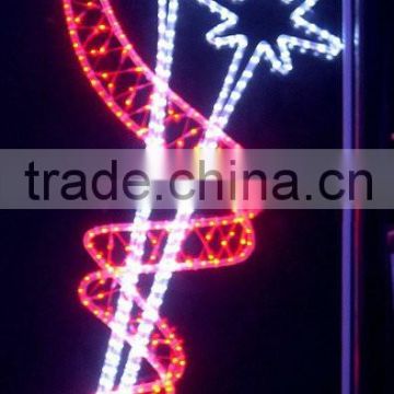 Guzhen supplier of led holiday light Christmas Silhouette Lights led street motif