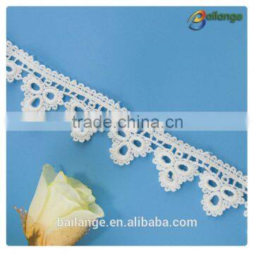 2016 new arrival african embroidery lace design for dress decoration