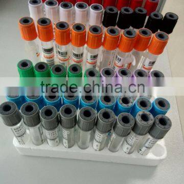 Disposable Laboratory Plastic Single Use Vacuum HIV Blood Collection Tube photo-2