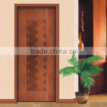 2016 Hot Sale latest Front door design solid wood entry door