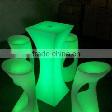 2015 Hot Sale Rechargeable Led Bar Stool