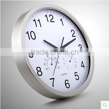 Matel Hygrometer&thermometer Clock photo-2