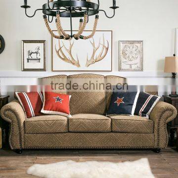 American antique sofa set designs for living room