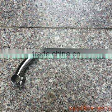 Titanium bike seat post customize kinds of size seat post with handing brush finished Made XACD bending Ti seat post