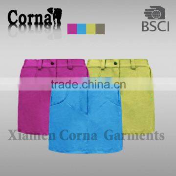 hot style ladies short skirt design& ladies shorts