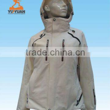 Latest design! Womens outdoor multifunction winter ski jacket outerwear