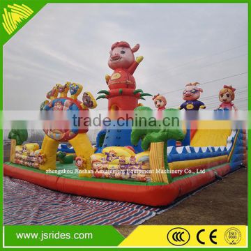 mobile amusement park large inflatable slide for adult inflatable slip slide