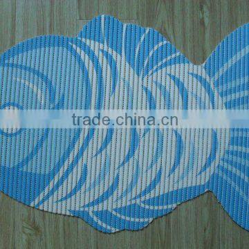 fish shape bath mat