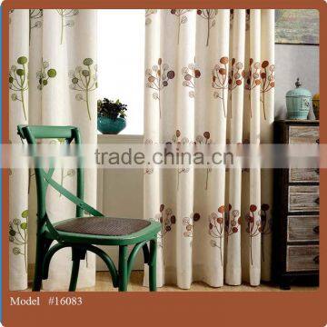 The Geometry Fashion embroidery Curtain Design for selling cheap egypt