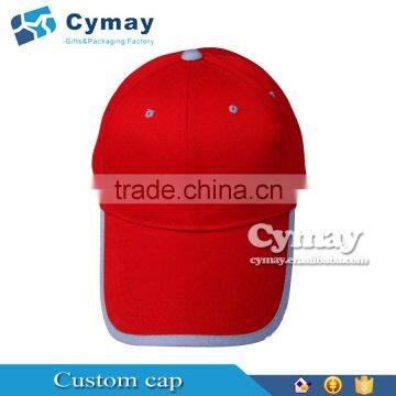 Custom promotion cap/advertising cap fashion sun hat work cap embroider adjustable solid color