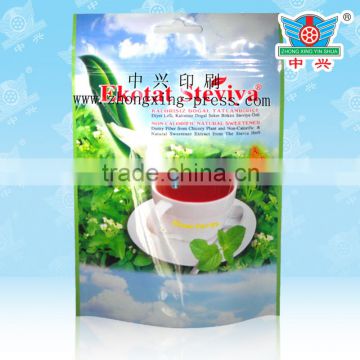 High Quality Foil Lined Stand Up Tea Coffee Bags With Zipper