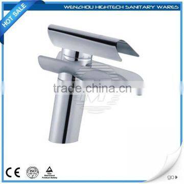 Top Selling Glass Waterfall Bath Basin Mixer Tap