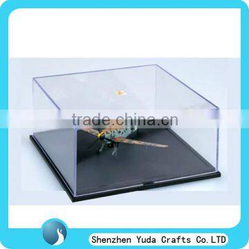 plane model display case product price acrylic model box cheap lucite box for model