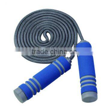 PP COTTON SKIPPING ROPE JUMP ROPE WITH FOAM HANDLE