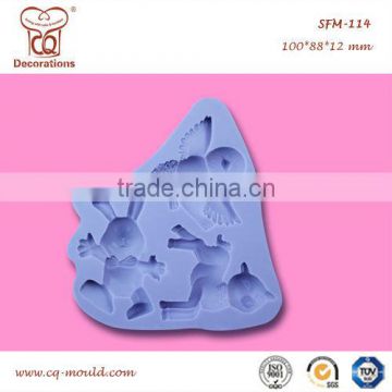 Silicone fondant maker mold new product