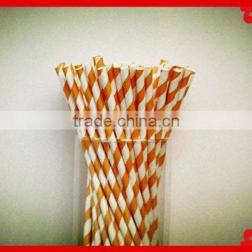 Bar Plastic Custom Printed Paper Drinking Straw for Wedding Party