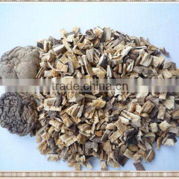 Edible dried shiitake mushroom flake