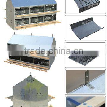 24 Hole Manual Eggs Nest Boxes for Chicken House/24 Holes Hen Layer Egg Nest Box photo-4