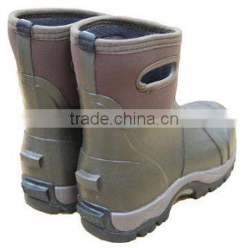 Mens Neoprene Waterproof Farming Winter Rain Boots photo-2