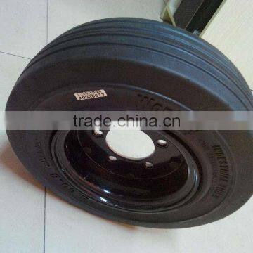 Small Solid Rubber Wheels 3.20-8 3.60-8 4.00-8 16x5-9 Used for Industry Trailer Machine photo-4