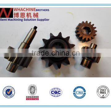 Custom High Precision steel spur gear made by whachinebrothers