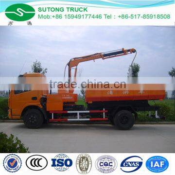 4x2 4000L Combined Sewer Dredge Cleaning Truck
