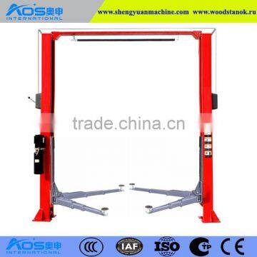 4.5T Capacity Electric 2 Post Car Hoist For Car Repair Shop