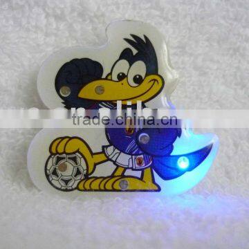 LED Flashing Badge